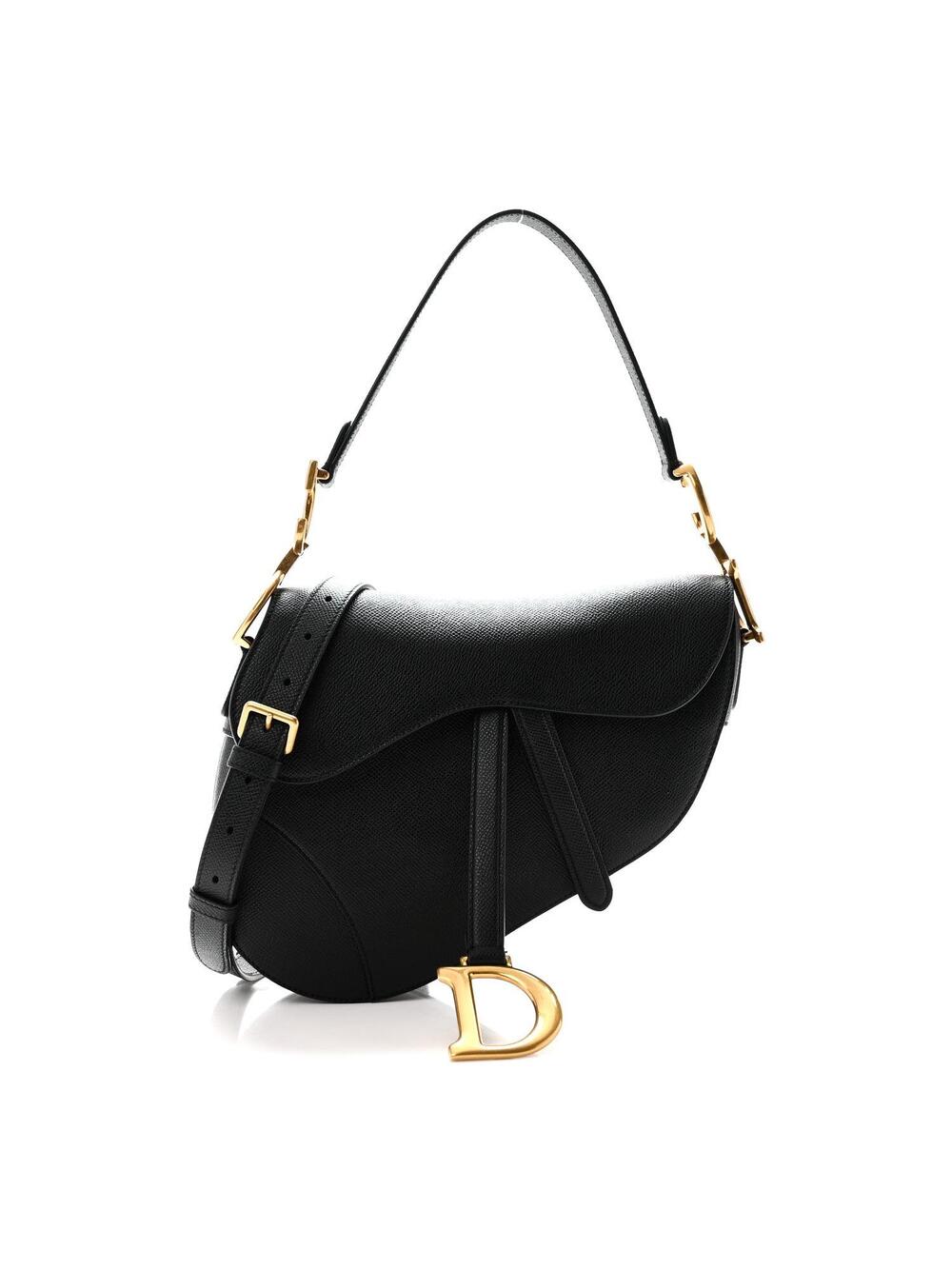 Christian Dior Grained Calfskin Saddle #368217C33B